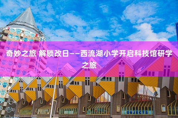 奇妙之旅 解锁改日——西流湖小学开启科技馆研学之旅